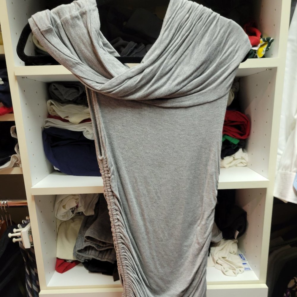 Gray bebe shirt